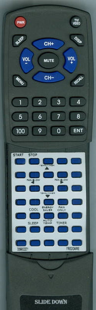 FRIGIDAIRE FAH086N1T1 Replacement Remote