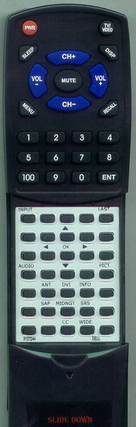 DELL 3107244 Replacement Remote