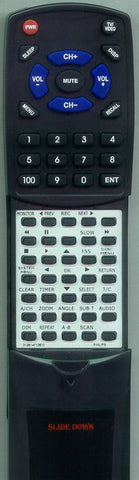 PHILIPS DVDR985A Replacement Remote
