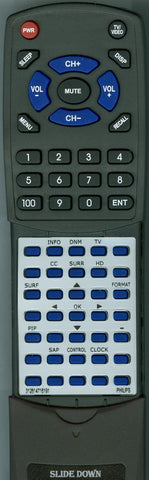 PHILIPS RT312814716191 Replacement Remote