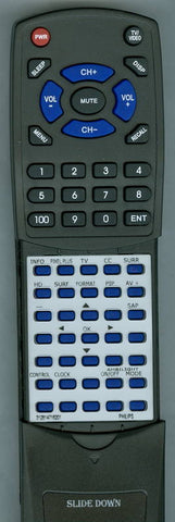 PHILIPS 42PF9976/37 Replacement Remote