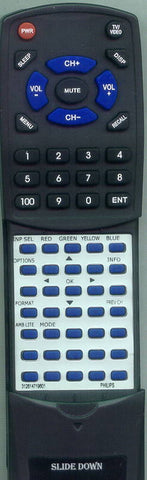 PHILIPS 47PFL9732D37 Replacement Remote