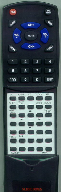 Philips 313912876712 Remote
