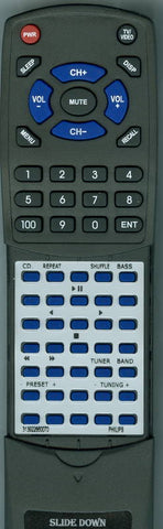 PHILIPS AZ4000/17 Replacement Remote