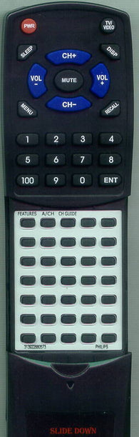 MAGNAVOX RT313922880573 Replacement Remote