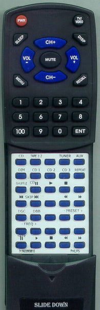 MAGNAVOX RT313922883610 Replacement Remote