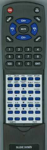PHILIPS DVDQ50 Replacement Remote