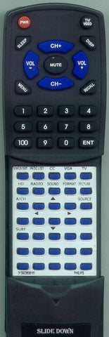PHILIPS 17PF8946-37 Replacement Remote