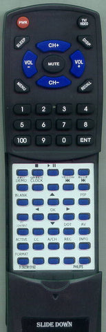PHILIPS 60PL9200D/37 Replacement Remote