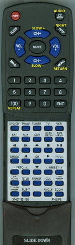 PHILIPS 314011851160V2 Replacement Remote