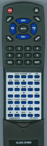 POLAROID 22GSD3000 Replacement Remote