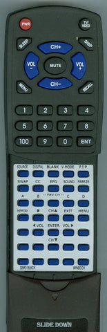WINBOOK 32MOBLACK Replacement Remote