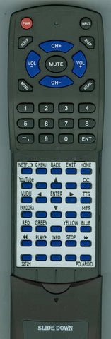 POLAROID 43T7U Replacement Remote