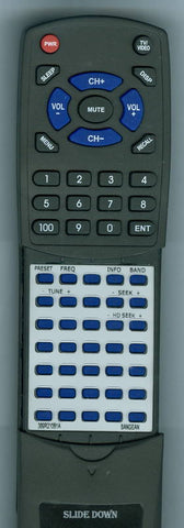 SANGEAN 389R210B1-A Replacement Remote