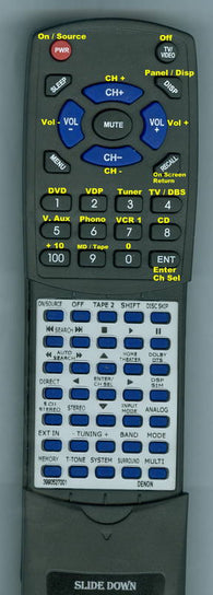 DENONINSERT RT3990527001 Replacement Remote