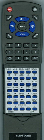 DENON 3990655009 Replacement Remote