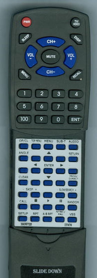 DENON DVD2800 Replacement Remote
