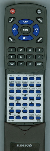 DENON RT3990772005 Replacement Remote