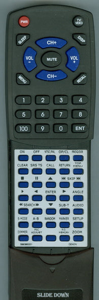 DENON RT3990860001 Replacement Remote