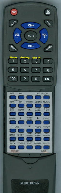 DENONINSERT RT3990953002 Replacement Remote