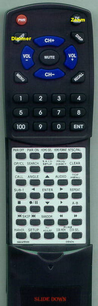 DENONINSERT RT3990955000 Replacement Remote