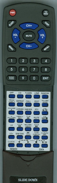 DENON RT3990993004 Replacement Remote
