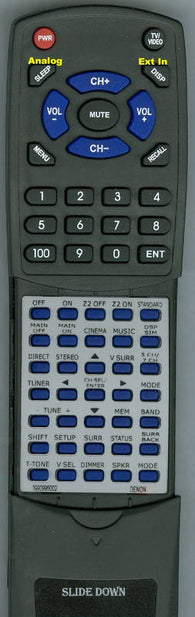 DENONINSERT RT3990995002 Replacement Remote