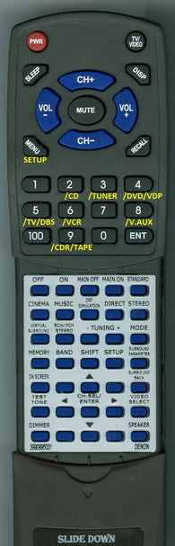 DENONINSERT RT3990995031 Replacement Remote