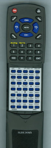 DENONINSERT RT3990995060 Replacement Remote