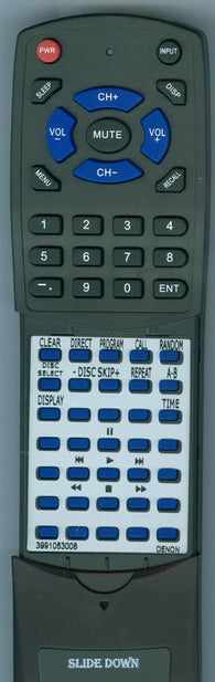 DENON 3991053008 Replacement Remote
