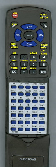 DENONINSERT RT3991107006 Replacement Remote