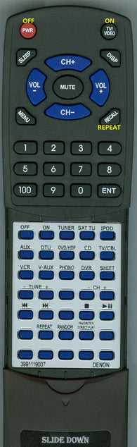 DENON 3991119007 Replacement Remote