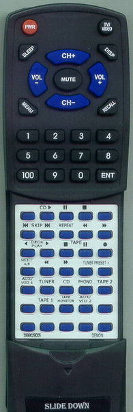 DENON RC122 Replacement Remote