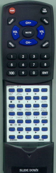 TASCAM RT3E0063500A Replacement Remote