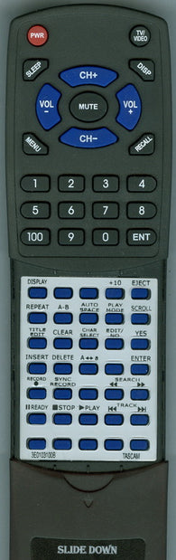 TASCAM RT3E0103100B Replacement Remote