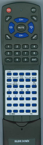 TEAC 3E0123600A Replacement Remote