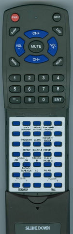 TEAC RC1258 Replacement Remote