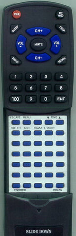 SAM 3F14-00038-120 Replacement Remote