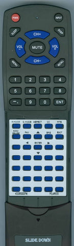 POLAROID 40GSR3000FM Replacement Remote