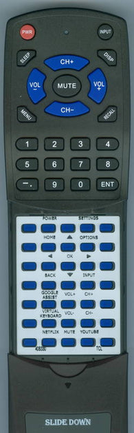 TCL RT40S330 Replacement Remote