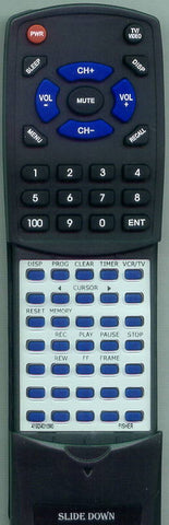 FISHER RVR950 Replacement Remote
