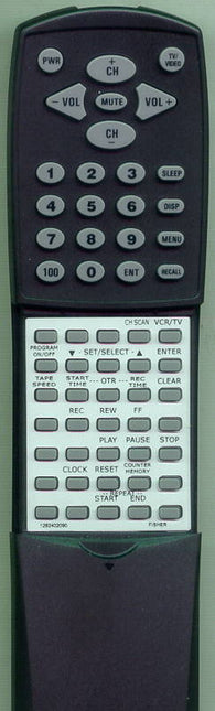 FISHER RVR4050A Replacement Remote