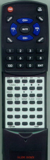 FISHER RT4192970268 Replacement Remote