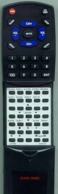 AUDIOVOX RT42CX0002 Replacement Remote