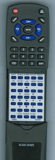 AUDIOVOX VOD716 Replacement Remote