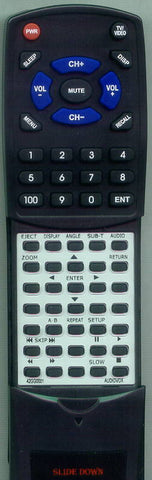 AUDIOVOX MMDV70CB Replacement Remote