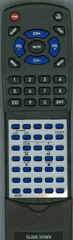 AUDIOVOX MM801 Replacement Remote