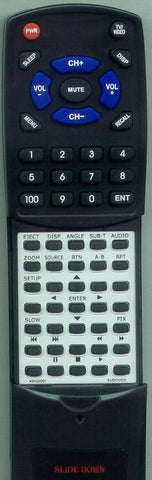 AUDIOVOX RT42KQ0001 Replacement Remote