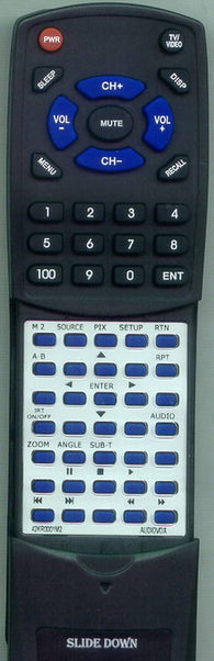 ADVENT RT42KR0001M2 Replacement Remote