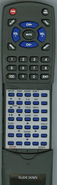 INSIGNIA NS9DPDVD Replacement Remote